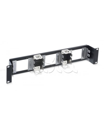 Рама 19, 2U для крепления 9-и плинтов типа Kron Cabeus FM-9-2U в Ижевске Кроссовое оборудование тип Krone Pintop.ru