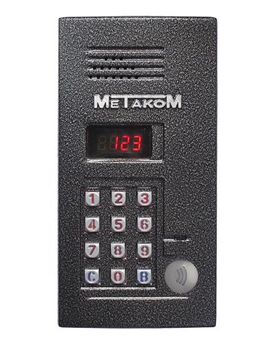Блок вызова домофона Метаком MK2012-MFEV в Ижевске Блоки вызова многоабонентные Pintop.ru