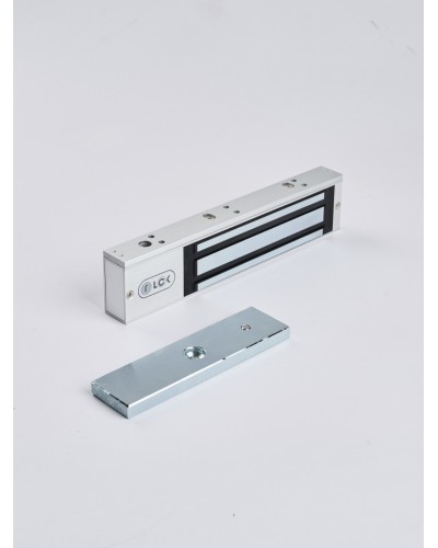 R-Lock RL-EM280-L0S - Электромагнитный замкок, 280кг, DC12/24B, цвет серебристый сатинированный алюминий RAL 7047 в Ижевске Электромагнитные замки Pintop.ru