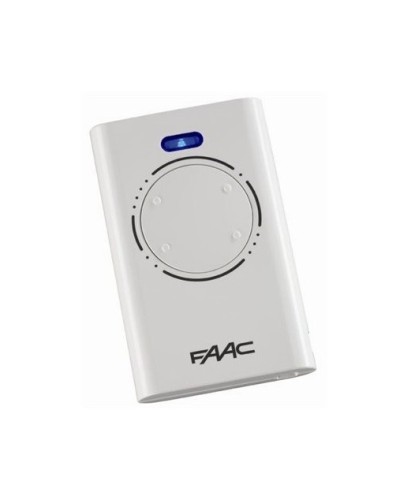 Брелок-передатчик 4-канальный Faac 787008 (белый) в Ижевске Устройства радиоуправления для шлагбаумов и автоматики Pintop.ru