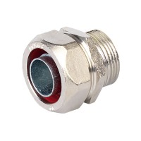 Муфта металлорукав-коробка, ф15мм, IP40/IP44/IP66/IP67, М20х1,5 наружная резьба DKC (6014-20A)