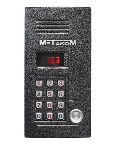 Блок вызова домофона Метаком MK2012-TM4EN в Ижевске Блоки вызова многоабонентные Pintop.ru