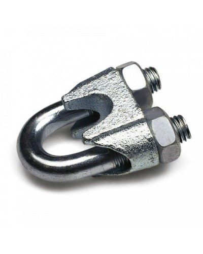 Зажим троса одинарный D6мм тип Слоник DIN 741 (100 шт/уп) Промрукав (PR08.3894) в Ижевске Держатели, клипсы, скобы Pintop.ru