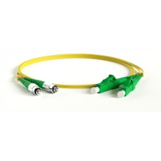 Патч-корд волоконно-оптический Hyperline FC-D2-9-FC/AR-FC/AR-H-1M-LSZH-YL