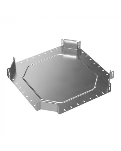 Ответвитель Х-образный Стандарт INOX (AISI 304) 400х80 Промрукав (PR16.3185) в Ижевске Аксессуары для лотков Pintop.ru