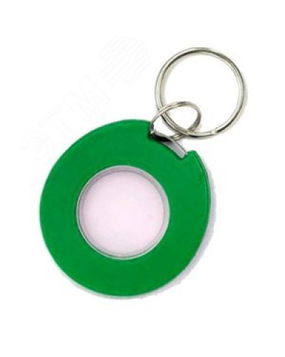 IronLogic IL-08MGT, 1K,с кольцом, зелёный с прозрачной серединой в Ижевске Оптовые идентификаторы Pintop.ru