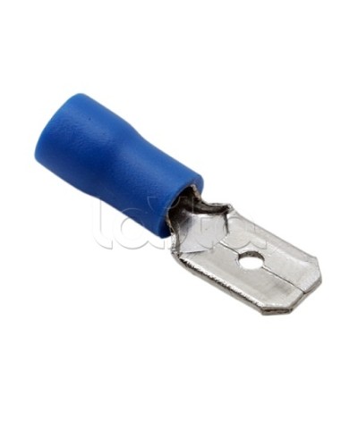 Клемма плоская изолированная 1.5-2.5 мм² (КПИ штекер - 6.3мм) (100шт/уп) REXANT 08-0333 в Ижевске Клеммные колодки Pintop.ru