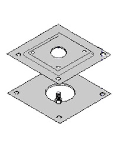 Монтажное основание CLM CLM-N CSS CSS-N DOC-L DOC-LN Came 119RIR001 в Ижевске Запчасти для шлагбаумов и автоматики Pintop.ru