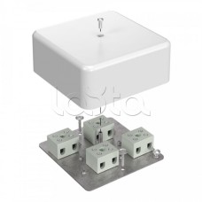 Коробка огнест для кабель-канала 40-0470-FR2.5-8 Е15-Е60 (латунь) 103х103х45 Промрукав (40-0470-FR2.5-8-Е60)