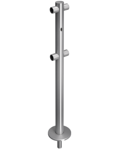 Стойкаограждения съемная i-образная Oxgard ВЗР 1996Р.21-04 в Ижевске Ограждения Pintop.ru