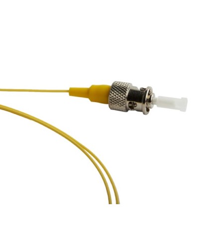 Пигтейл одномодовый оптический SM 9/125 (OS2), ST/UPC, 1 м, LSZH Hyperline FPT-B9-9-ST/UR-1M-LSZH-YL в Ижевске Пигтейлы Pintop.ru