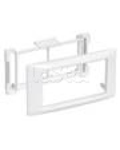 Рамка и суппорт на 4 модуля 45×45 IEK CKK-40D-RSU4-075-K01 в Ижевске Распределительные коробки Pintop.ru