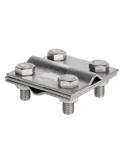 Зажим крестовидный прут-прут (3 пластины 57x57мм) Ni EKF PROxima (lp-55758-ni) в Ижевске Электротехническое оборудование Pintop.ru