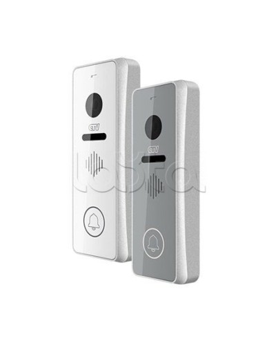 Вызывная панель CTV-D4001FHD (серебро) в Ижевске Вызывные IP панели Pintop.ru