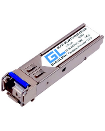 Модуль SFP Gigalink GL-OT-SG14LC1-1550-1310-I-D в Ижевске Модули SFP/XFP/GBIC Pintop.ru