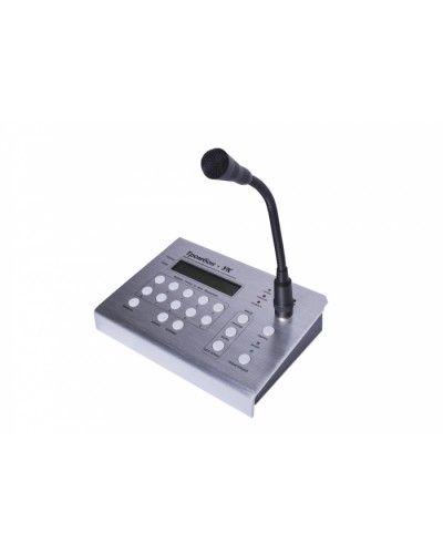 Консоль микрофонная удалённая многозонная Тромбон УК в Ижевске Система оповещения и трансляции Pintop.ru