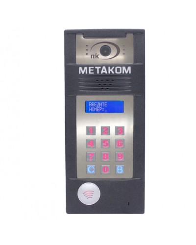 Многоабонентый антивандальный блок вызова Метаком MК2018-TMRFG в Ижевске Блоки вызова многоабонентные Pintop.ru