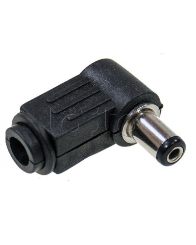 Разъем питания штекер 2.1х5.5x10мм угловой (50шт/уп) REXANT 14-0312 в Ижевске Коннекторы Pintop.ru