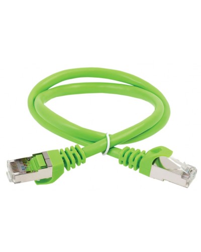 ITK Коммутационный шнур (патч-корд), кат.5Е FTP, 2м, зеленый (PC02-C5EF-2M) в Ижевске Патч-корды и пигтейлы Pintop.ru