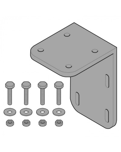 Кронштейн крепления к стене C003 C004 Came 119RICX011 в Ижевске Запчасти для шлагбаумов и автоматики Pintop.ru