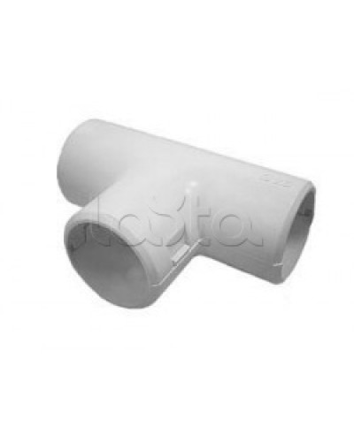 Тройник для труб D25 мм, без галогена Экопласт 41325HF в Ижевске Аксессуары для труб (ОКЛ) Экопласт Pintop.ru