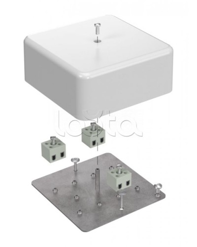 Коробка огнест для кабель-канала 40-0470-FR2.5-6 Е15-Е60 (латунь) 103х103х45 Промрукав (40-0470-FR2.5-6-Е60) в Ижевске Распределительные коробки Pintop.ru