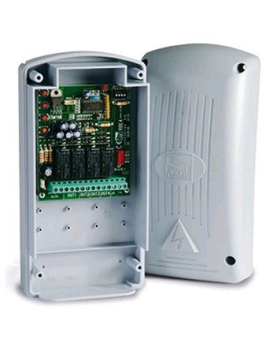 Внешний, двухчастотный, 4-канальный радиодекодер Came 806RV-0020 в Ижевске Запчасти для шлагбаумов и автоматики Pintop.ru