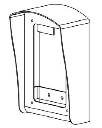 Комплект монтажный для блоков вызова БВД-406х, БВД-407х Vizit MKF-406 в Ижевске Аксессуары для многоабонентных систем Pintop.ru