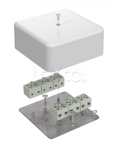 Коробка огнест для кабель-канала 40-0470-FR6.0-12 Е15-Е60 (латунь) 103х103х45 Промрукав (40-0470-FR6.0-12-Е60) в Ижевске Распределительные коробки Pintop.ru