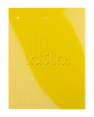 Табличка полужесткая. Клейкое основание. ПВХ-0,5. Желтая DKC TAS128AY в Ижевске Аксессуары для лотков Pintop.ru