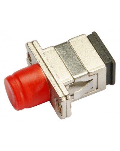 Соединитель проходной SC-FC, SM(для одномодового кабеля), D-тип Cabeus SC-FC-SM в Ижевске Проходные адаптеры и розетки оптические Pintop.ru