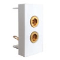 Аудио розетка Экопласт HI-FI на 1 модуль 45х22,5, LK45