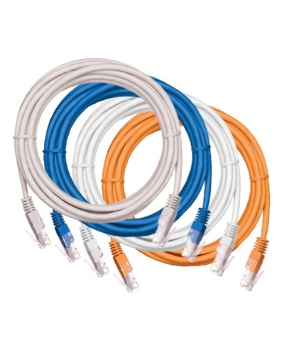 Шнур коммутационный NETLAN U/UTP 4 пары, Кат.5е (Класс D), 100МГц, 2хRJ45/8P8C, T568B, заливной, многожильный, BC (чистая медь), PVC нг(B), оранжевый, 0,5м, уп-ка 10шт. NETLAN EC-PC4UD55B-BC-PVC-005-OR-10 в Ижевске Патчкорды (медные) Pintop.ru