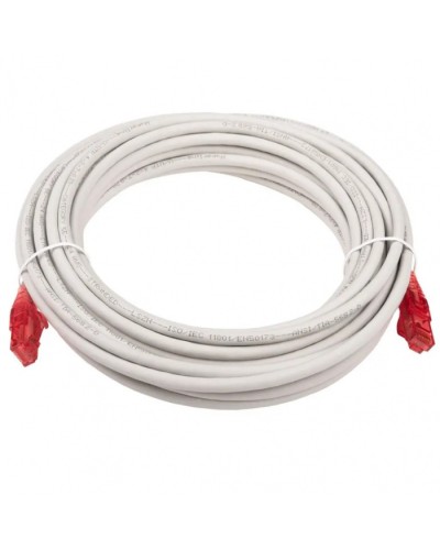 Патч-корд медный U/UTP кат.5е (10м) LSZH (серый) Hyperline PC-LPM-UTP-RJ45-RJ45-C5e-10M-LSZH-GY в Ижевске Патчкорды (медные) Pintop.ru