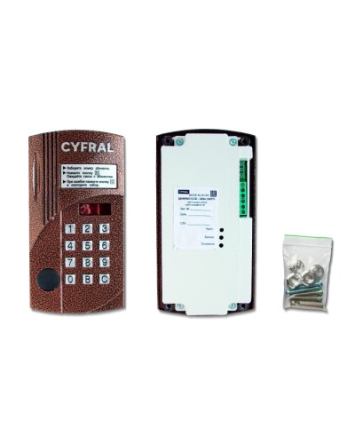 Блок вызова видеодомофона на 100 абонентов Цифрал CCD-2094.1M/РК в Ижевске Вызывные аудиопанели малоабонентные Pintop.ru