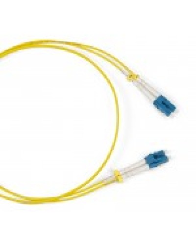 Патч-корд волоконно-оптический SM 9/125 (OS2), LC/UPC-LC/UPC, duplex, LSZH, 1 м Hyperline FC-D2-9-LC/UR-LC/UR-H-1M-LSZH-YL (FC-9-LC-LC-UPC-1M) в Ижевске Патч-корды оптические Pintop.ru