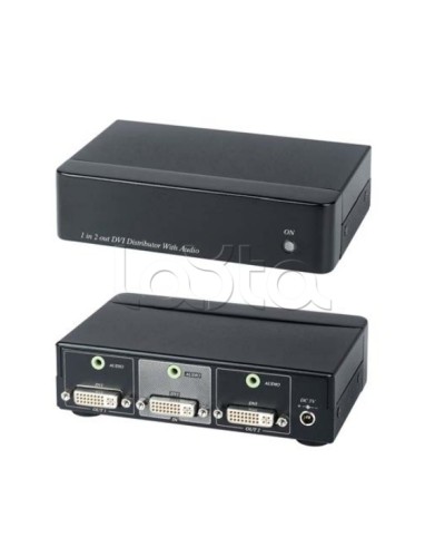 Усилитель-разветвитель DVI и аудио сигнала SC&T DD02A в Ижевске Видеоусилители, Модуляторы, Делители Pintop.ru