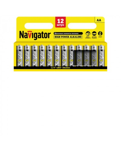Элемент питания Navigator 94 782 NBT-NE-LR6-BP12 в Ижевске Электротехническое оборудование Pintop.ru
