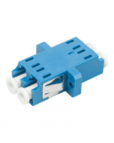 Адаптер оптический проходной LC-LC, OS2, дуплекс (duplex), синий Datarex DR-541102 в Ижевске Коммутационные изделия Pintop.ru