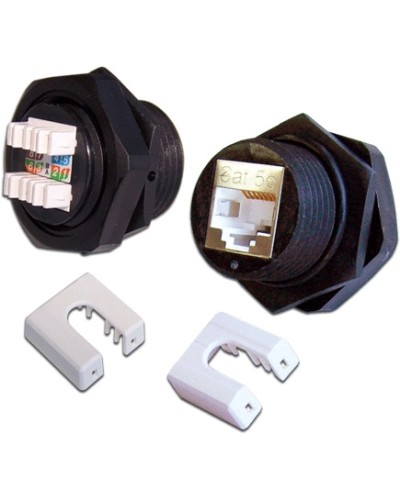 Индустриальный модуль Keystone, RJ45, cat.5e, STP, 180 градусов, IP68 LANMASTER (LAN-OK45S5E/180-WP) в Ижевске Коммутационные изделия Pintop.ru