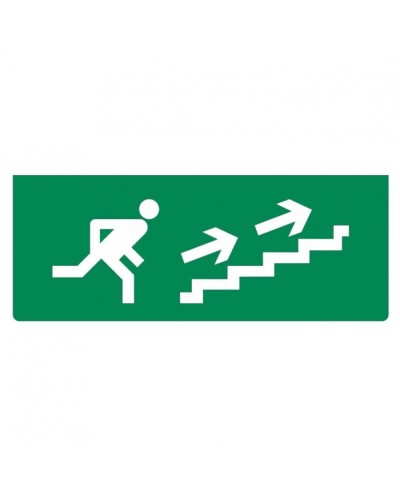 Табло М-12 Бегущий человек лестница вверх вправо(ИП Раченков А.В.) в Ижевске Оповещатели Pintop.ru
