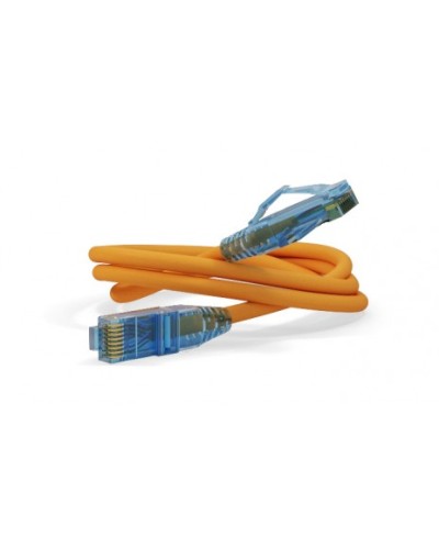Патч-корд U/UTP Hyperline PC-LPM-UTP-RJ45-RJ45-C6-1M-LSZH-OR в Ижевске Патчкорды (медные) Pintop.ru