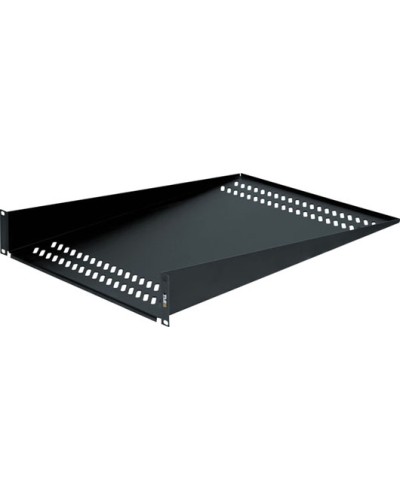 Полка фронтальная 2U (600 мм) TLK TLK-SHFR-600-BK в Ижевске Полки для шкафов и стоек Pintop.ru