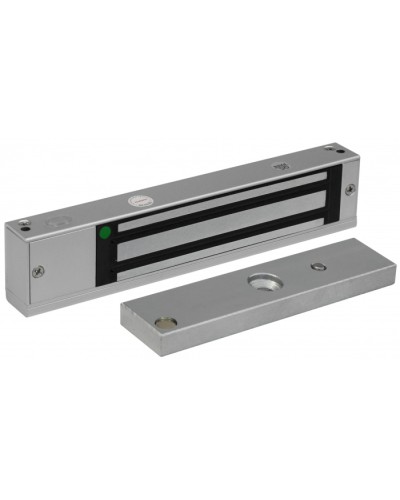 Smartec ST-EL140DL-SL - Электромагнитный замок, внутреннее исполнение, СИД, датчик положения двери, 12 VDC / 250мА, усилие 140-150 кг. в Ижевске Электромагнитные замки Pintop.ru