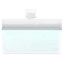 Табло М-24-УЛЬТРА Человек влево стрелка вниз в дверь (универс. крепл.) (ИП Раченков А.В.)