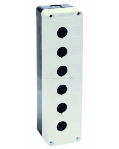 Корпус КП105(6) для кнопок 5(6) мест IEK BKP10-6-K01 в Ижевске Аксессуары для стоек и шкафов Pintop.ru