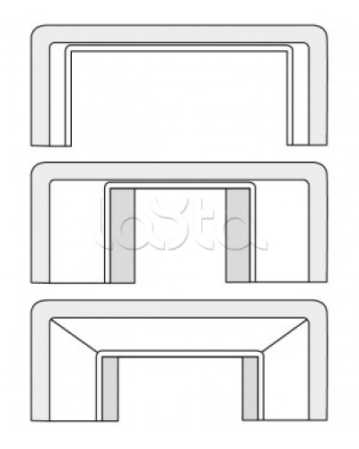 Набор адаптеров для миниканалов DKC 10133 в Ижевске Аксессуары для кабель-канала Pintop.ru