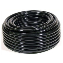 Труба гладкая ПНД диам 32 мм, цвет чёрный (100м) Экопласт 22032