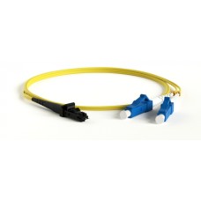 Патч-корд волоконно-оптический Hyperline FC-D2-9-MTRJM/UR-MTRJM/UR-H-2M-LSZH-YL