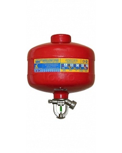 Модуль порошкового пажаротушения ПОЖТЕХНИКА МПП-2,5/93 МИГ (температура срабатывания +93°С) (красный) в Ижевске Модули порошковые Pintop.ru